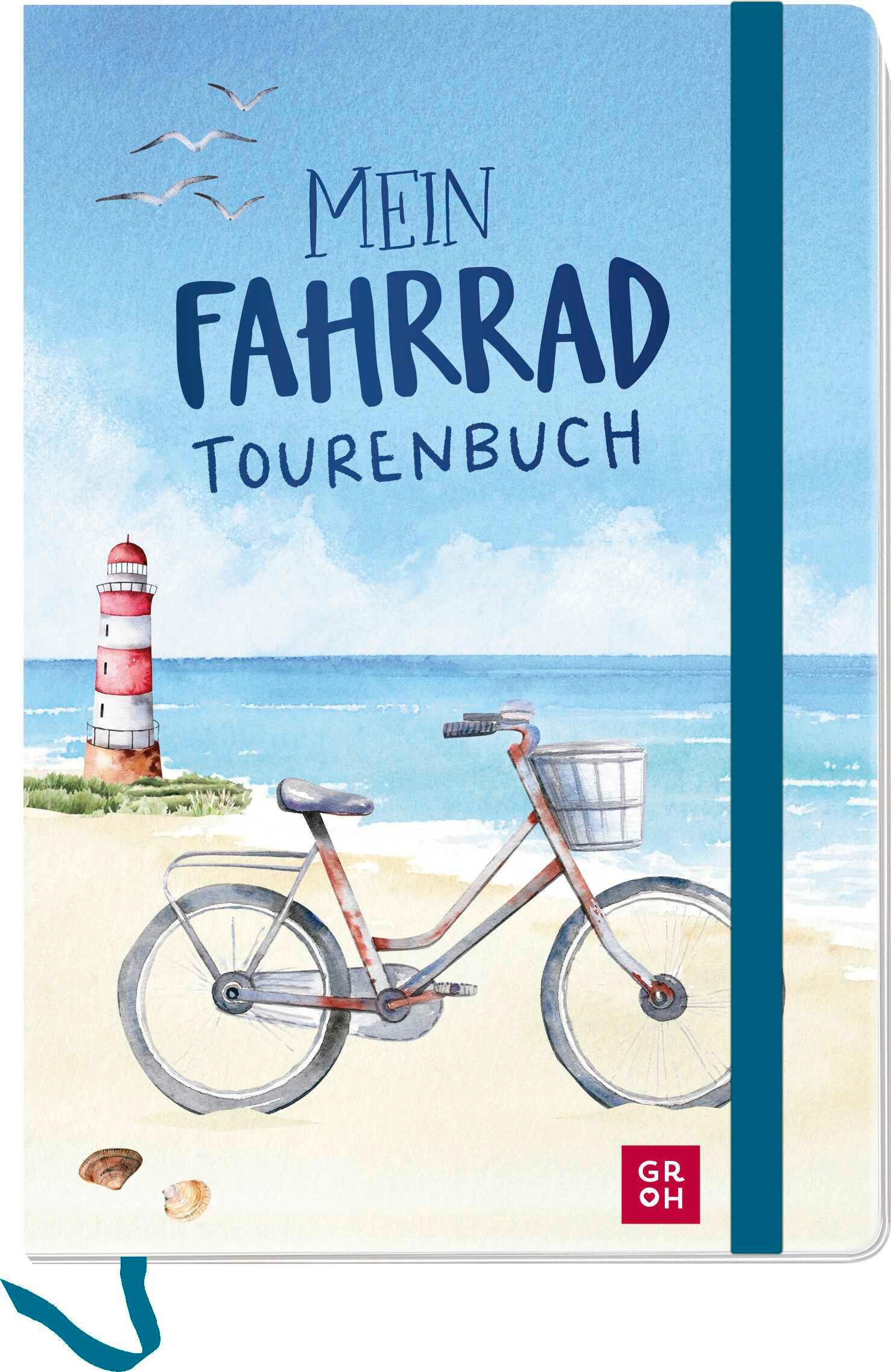 Vorderes Coverbild Mein Fahrradtouren-Buch (maritim)