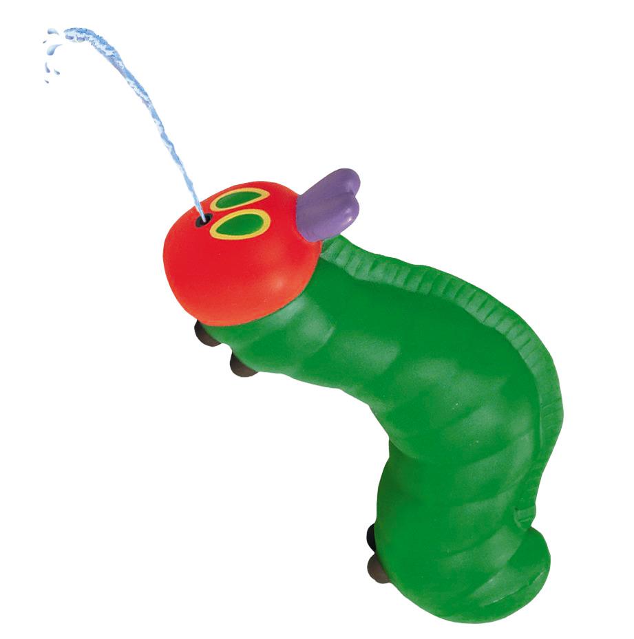 Beispielinhalt (Bild) Die kleine Raupe Nimmersatt - Mein Badewannenbuch