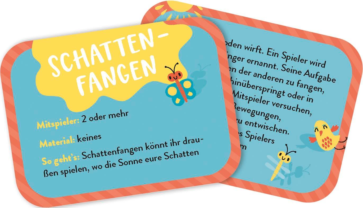 Beispielinhalt (Bild) Endlich Ferien! 25 tolle Draußen-Spiele