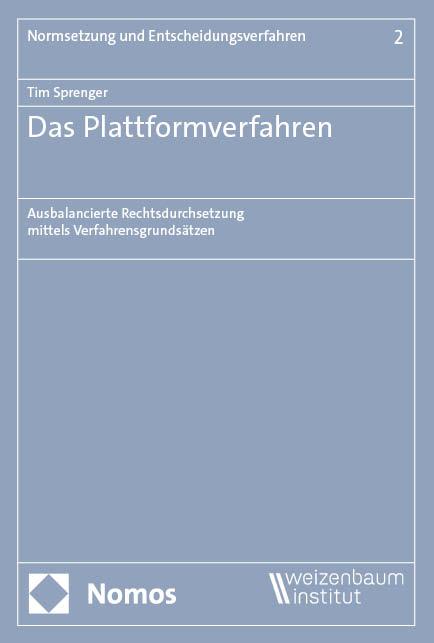 Vorderes Coverbild Das Plattformverfahren