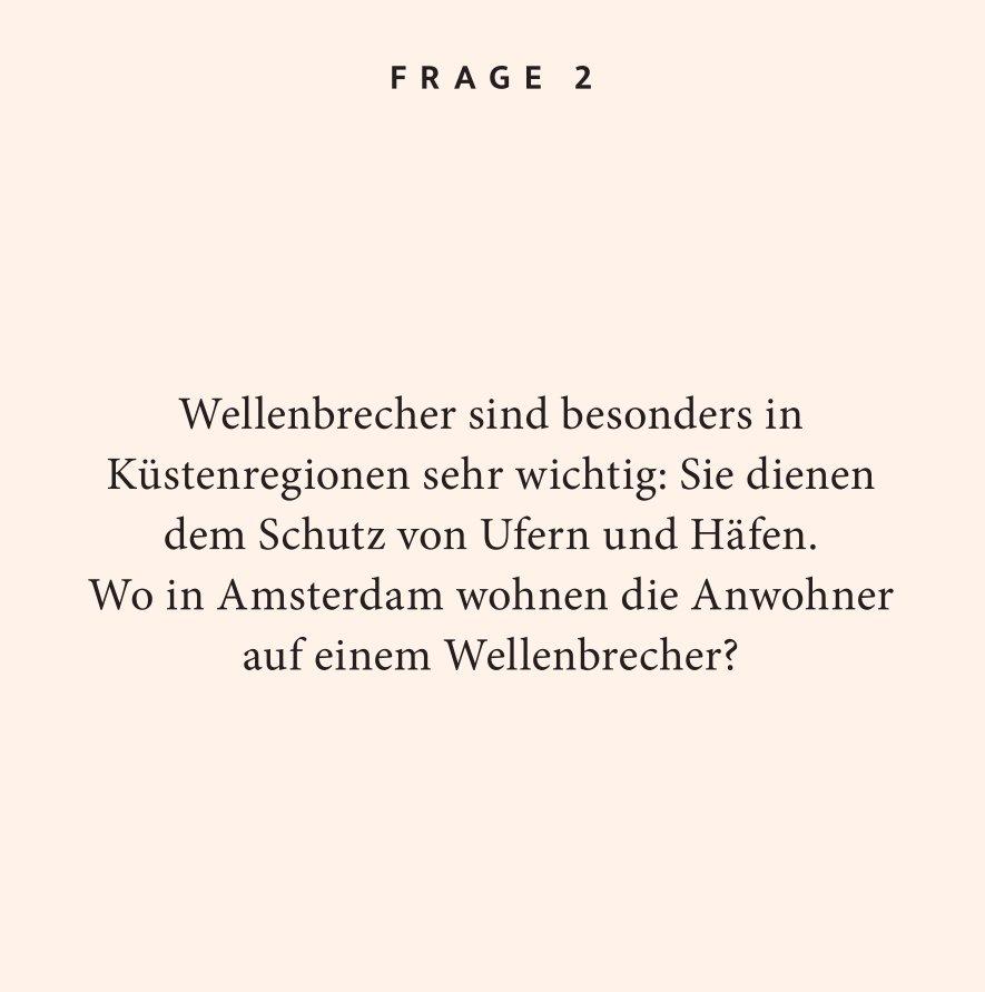 Beispielinhalt (Bild) Amsterdam-Quiz