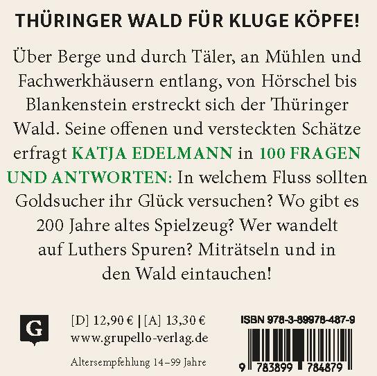 Rückseitencover Thüringer Wald-Quiz