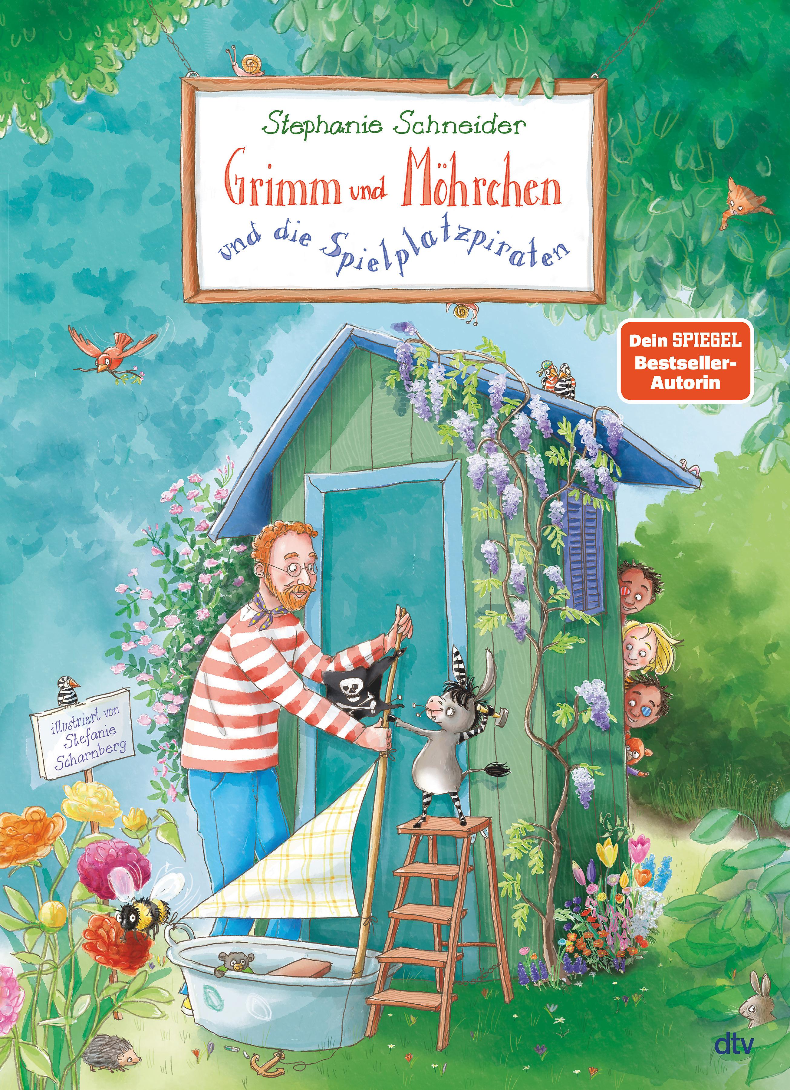 Vorderes Coverbild Grimm und Möhrchen und die Spielplatzpiraten