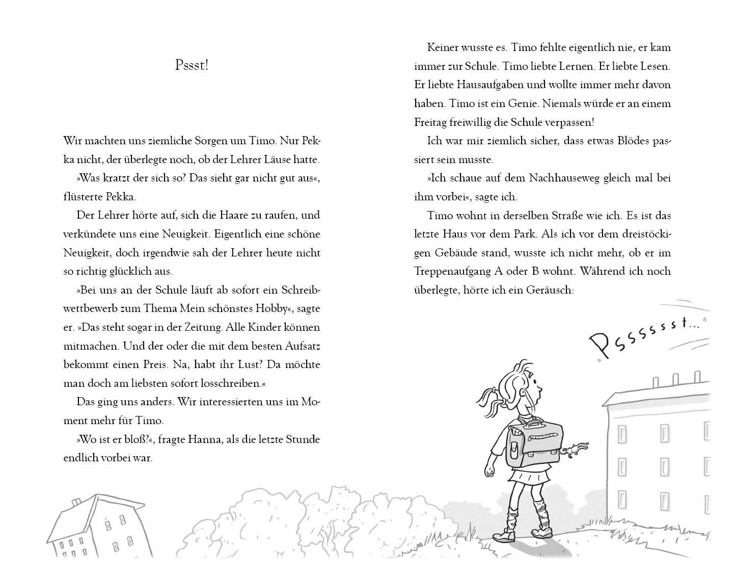 Beispielinhalt (Bild) Ella und die entführten Pferde