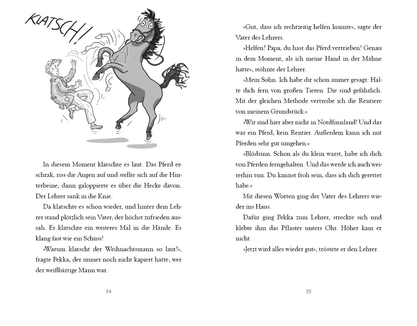 Beispielinhalt (Bild) Ella und die entführten Pferde