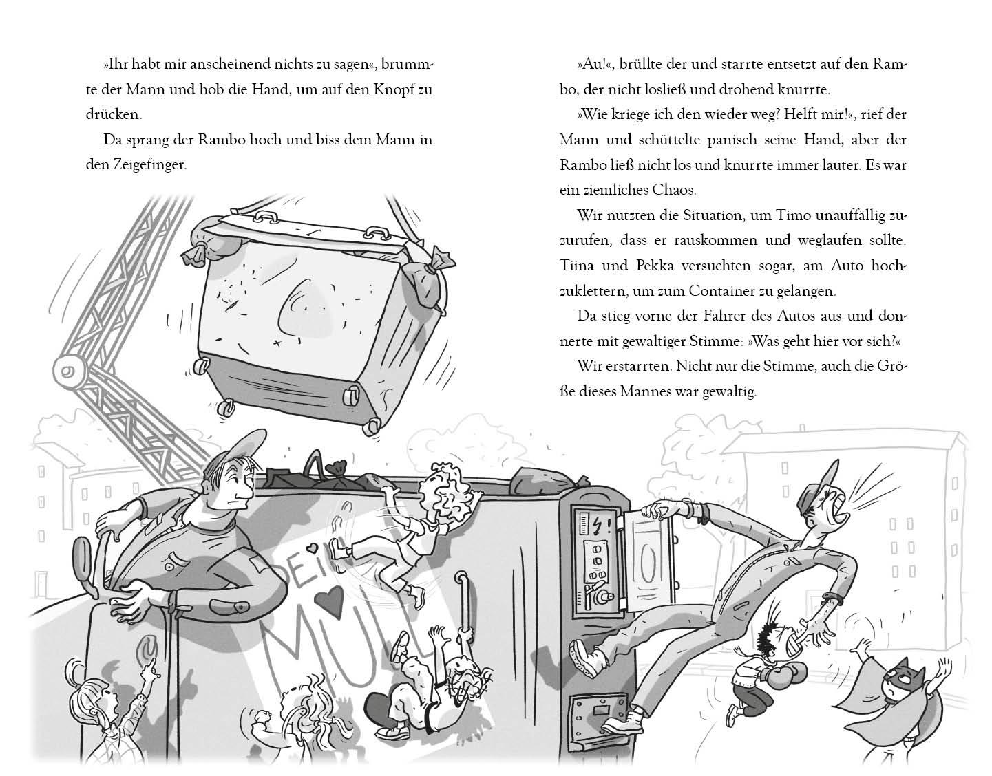 Beispielinhalt (Bild) Ella und die entführten Pferde