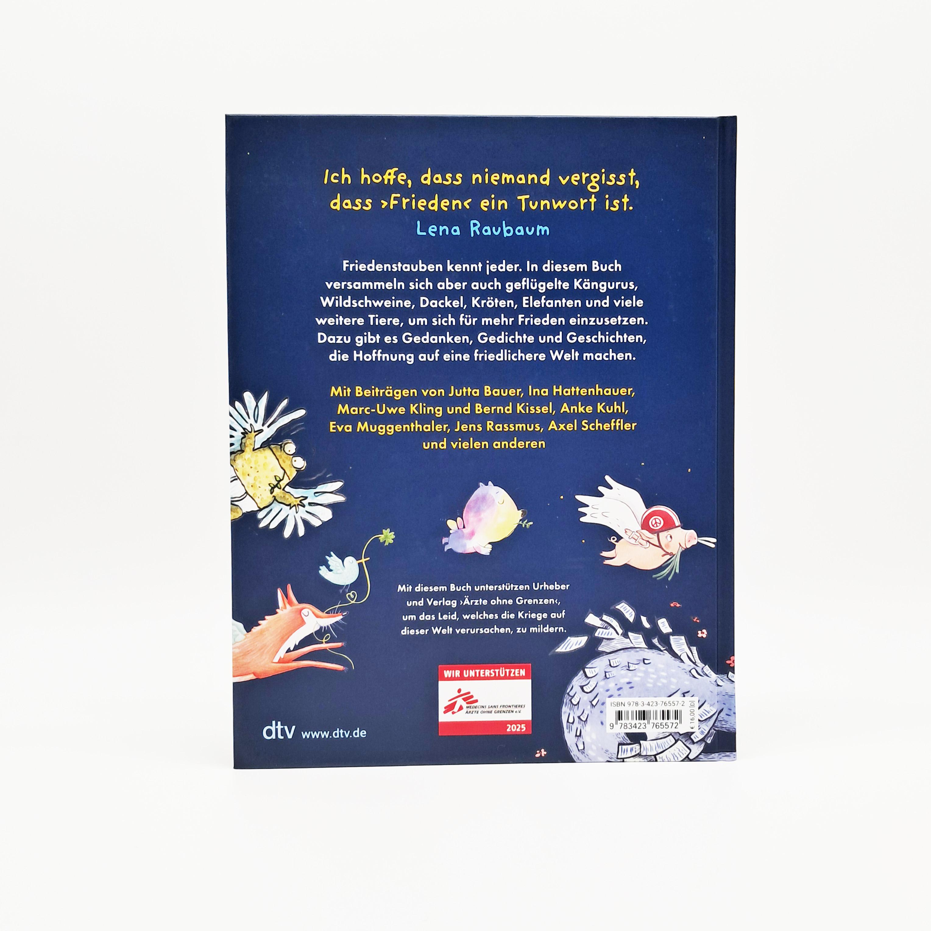 Beispielinhalt (Bild) Das Friedenstier - Mit Stift und Flügeln für den Frieden