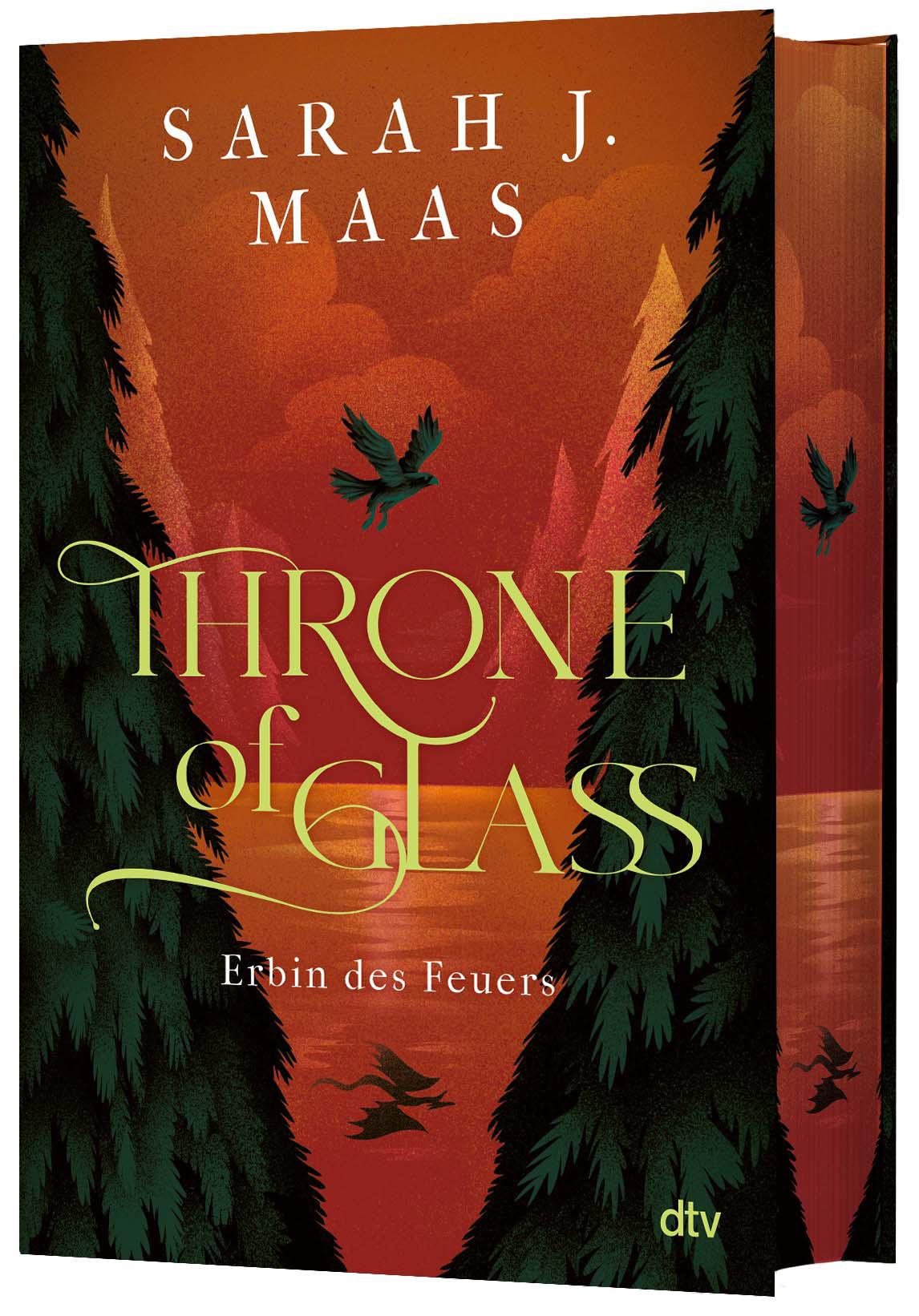 Vorderes Coverbild Throne of Glass - Erbin des Feuers