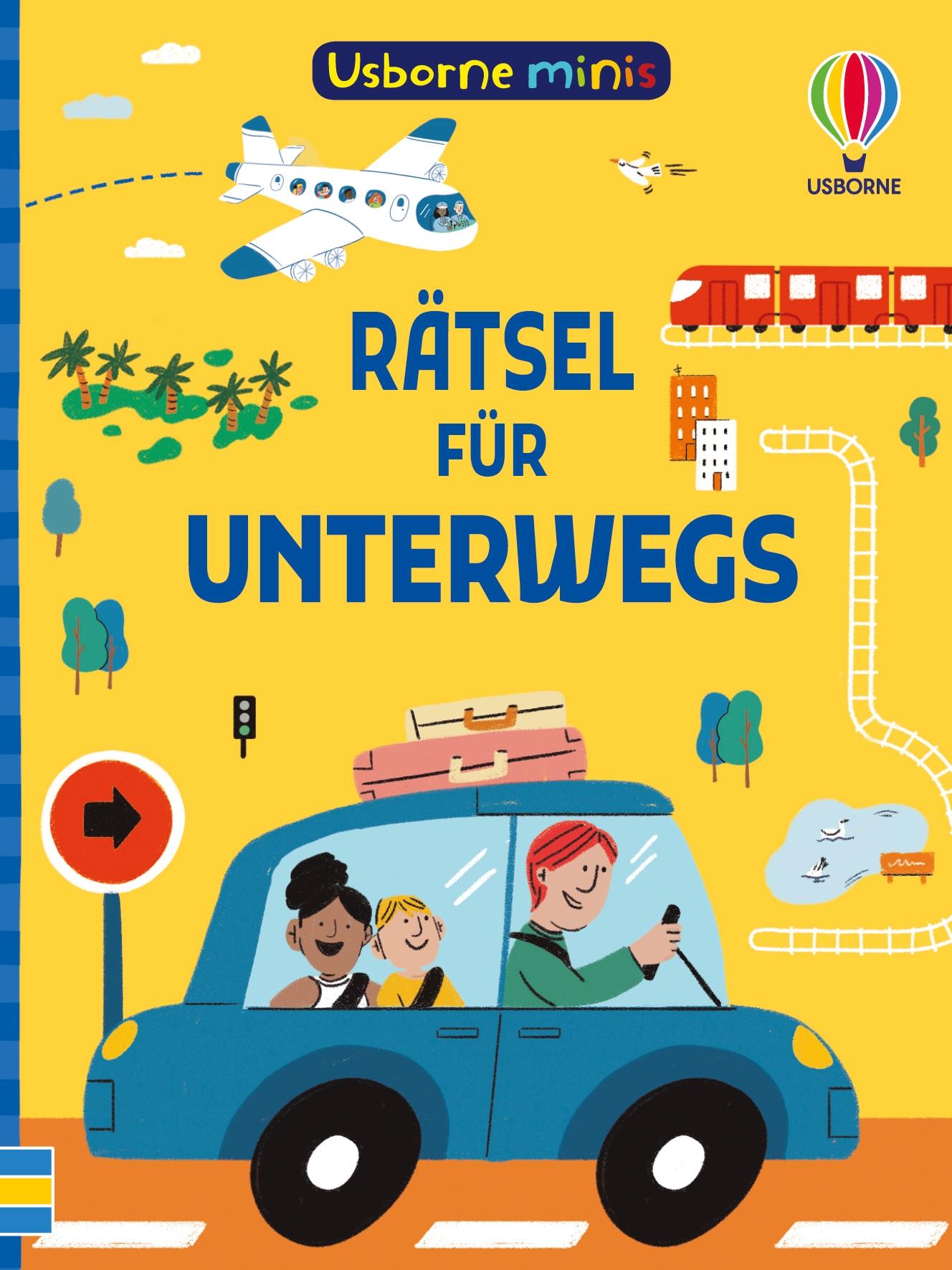 Vorderes Coverbild Usborne Minis: Rätsel für unterwegs