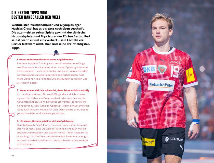 Beispielinhalt (Bild) Handballprofi