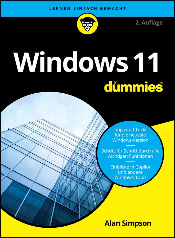 Vorderes Coverbild Windows 11 für Dummies