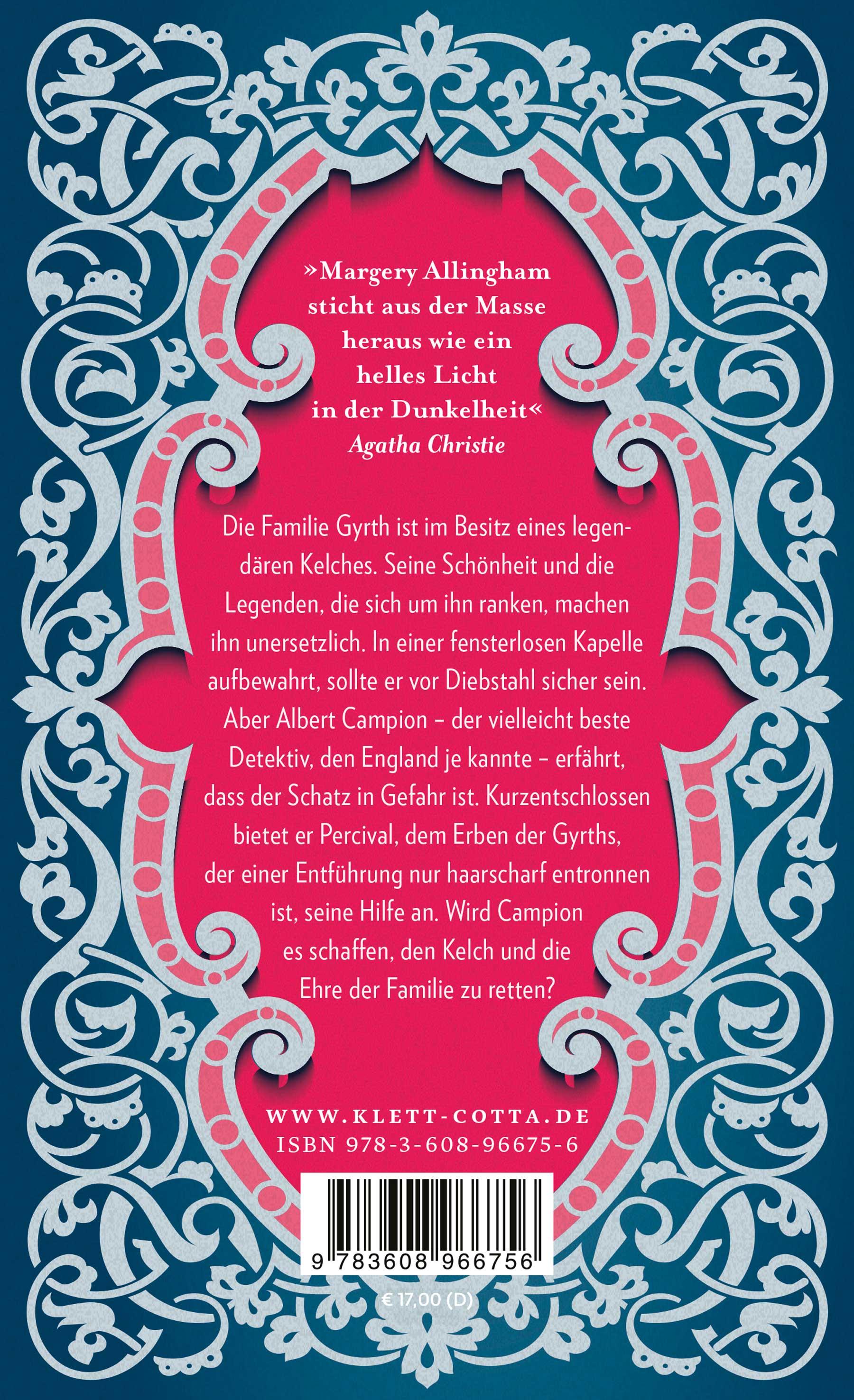 Rückseitencover Campion. Tödliches Erbe