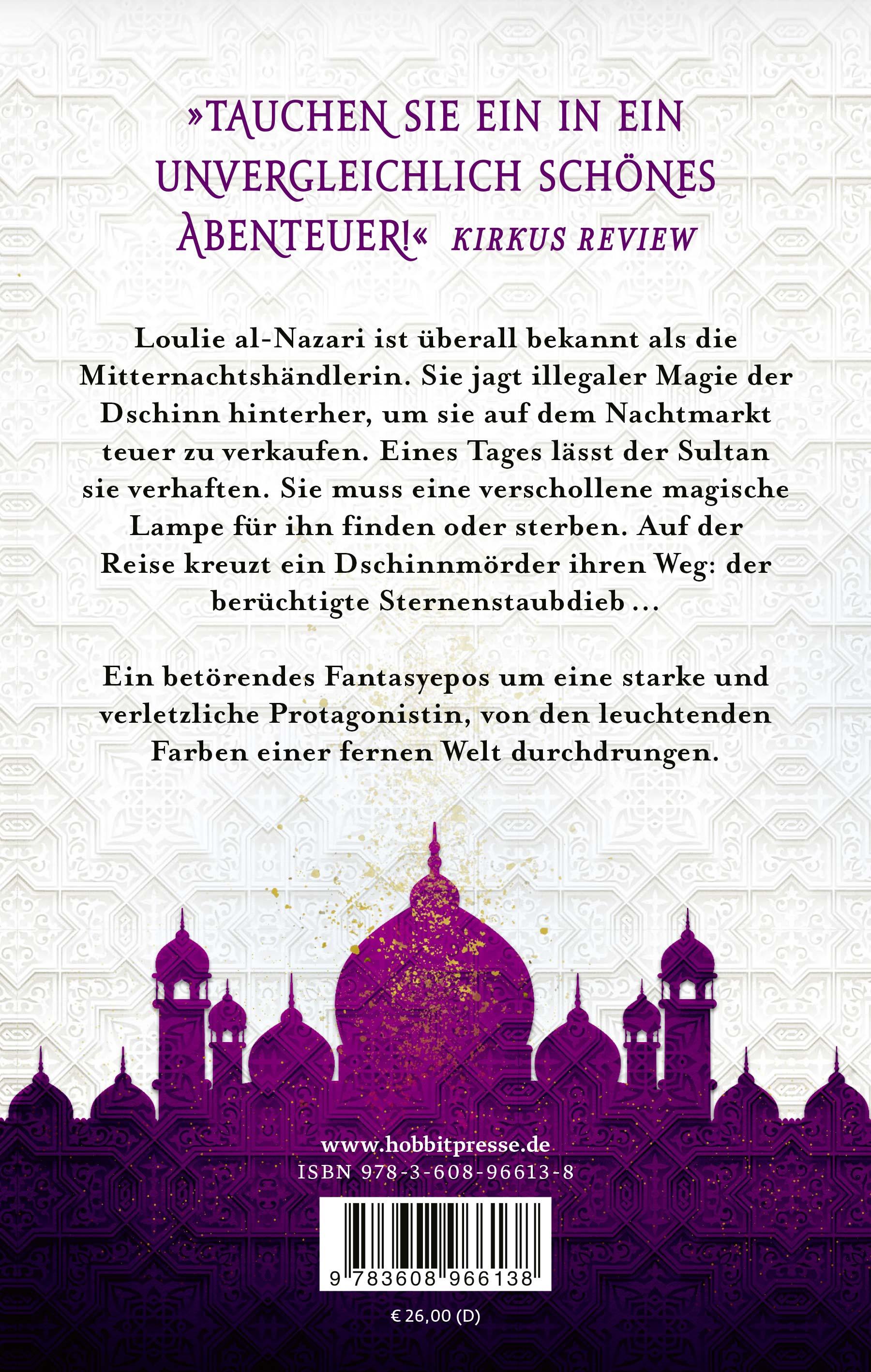 Rückseitencover Der Sternenstaubdieb