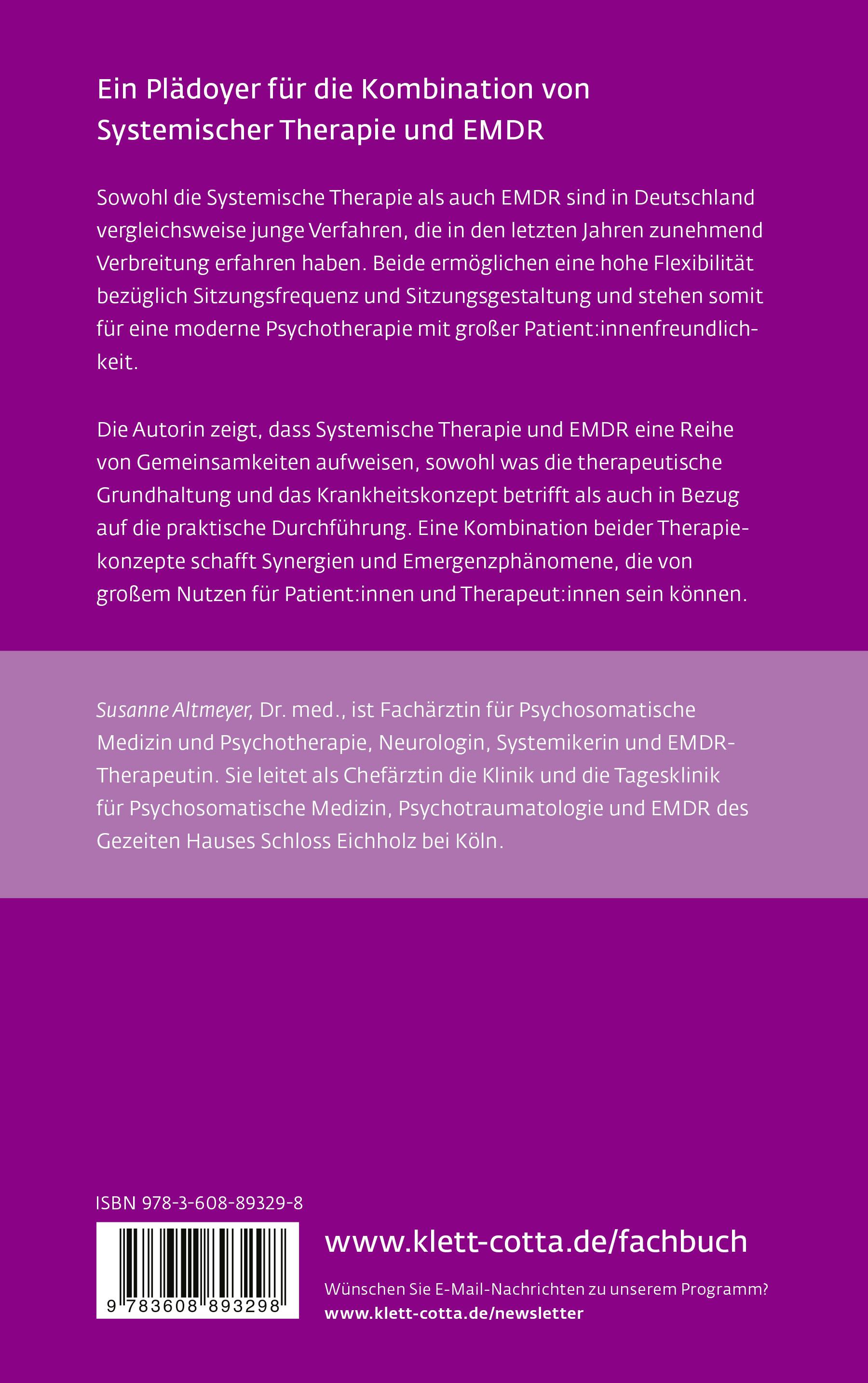 Rückseitencover Systemische Therapie trifft EMDR (Leben Lernen, Bd. 350)