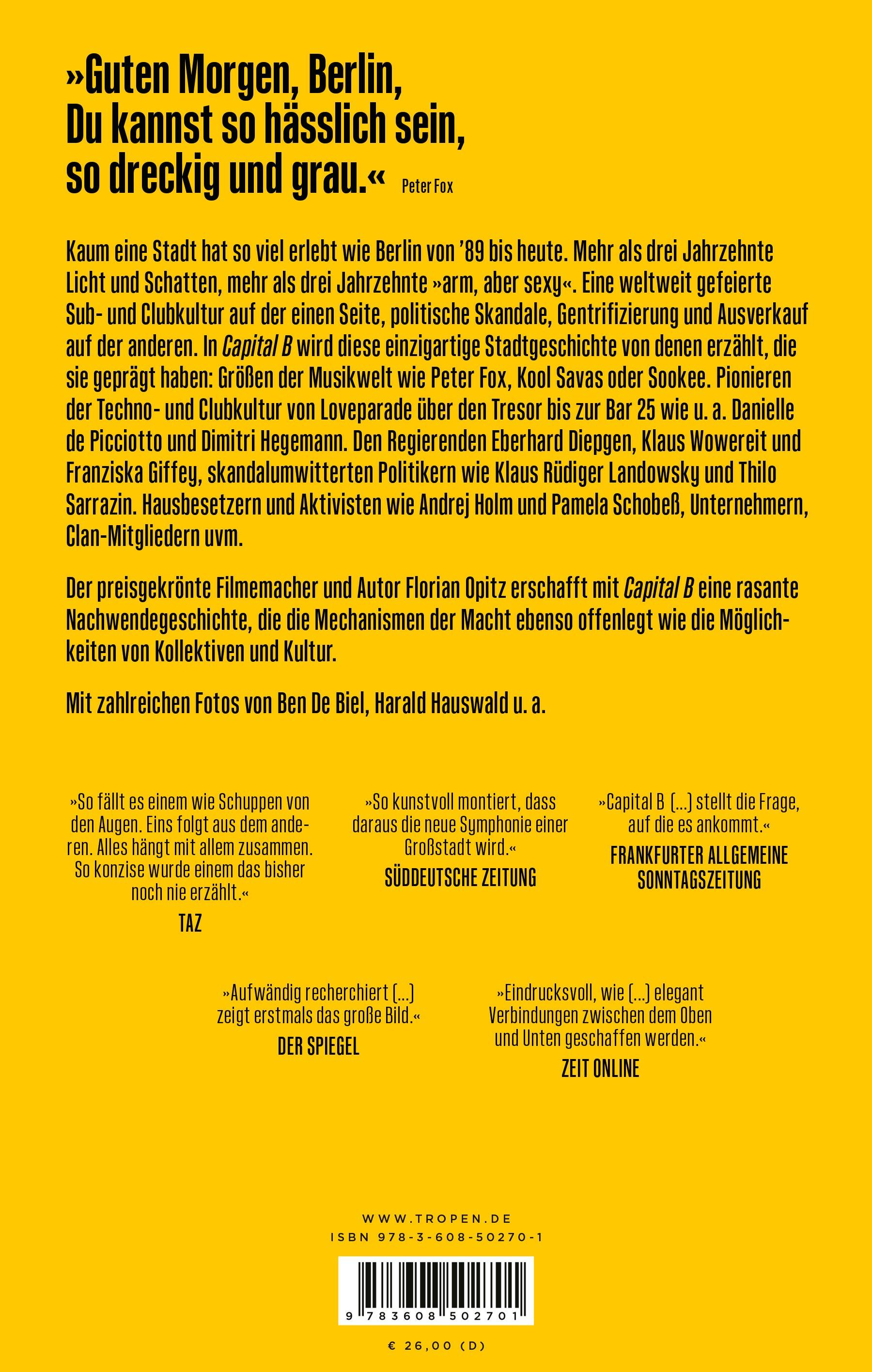 Rückseitencover Capital B