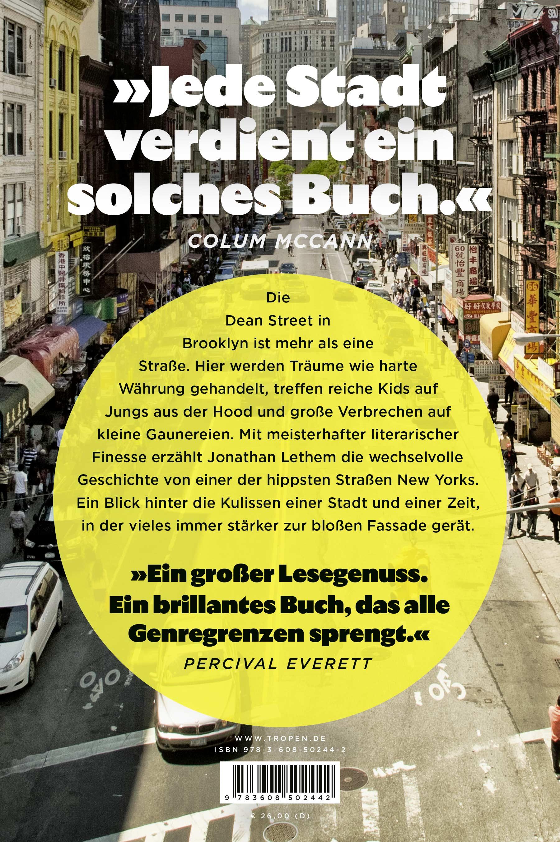 Rückseitencover Der Fall Brooklyn