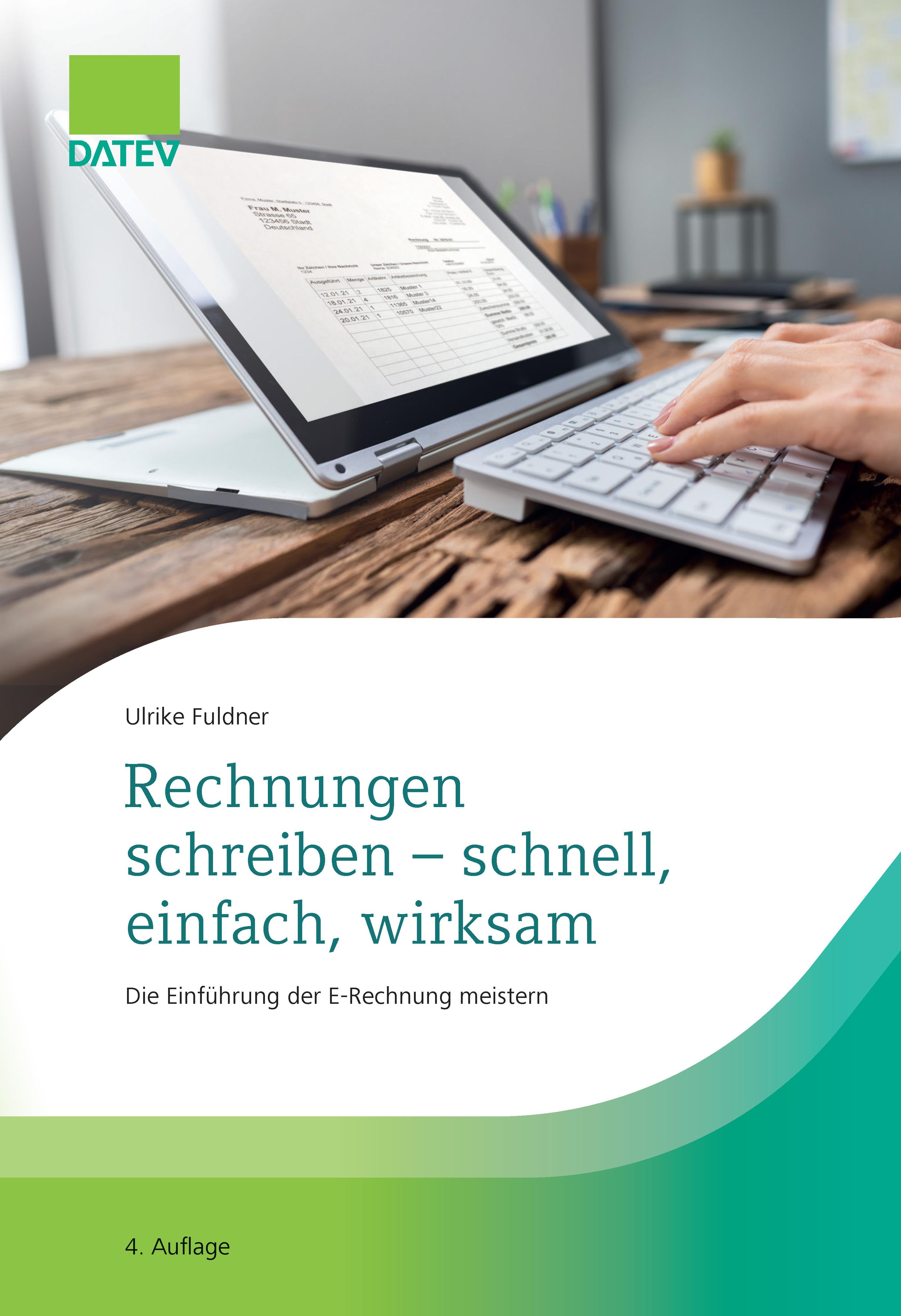 Vorderes Coverbild Rechnungen schreiben - schnell, einfach, wirksam