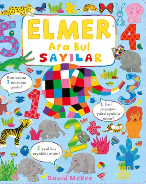 Vorderes Coverbild Elmer Ara Bul Sayilar Ciltli