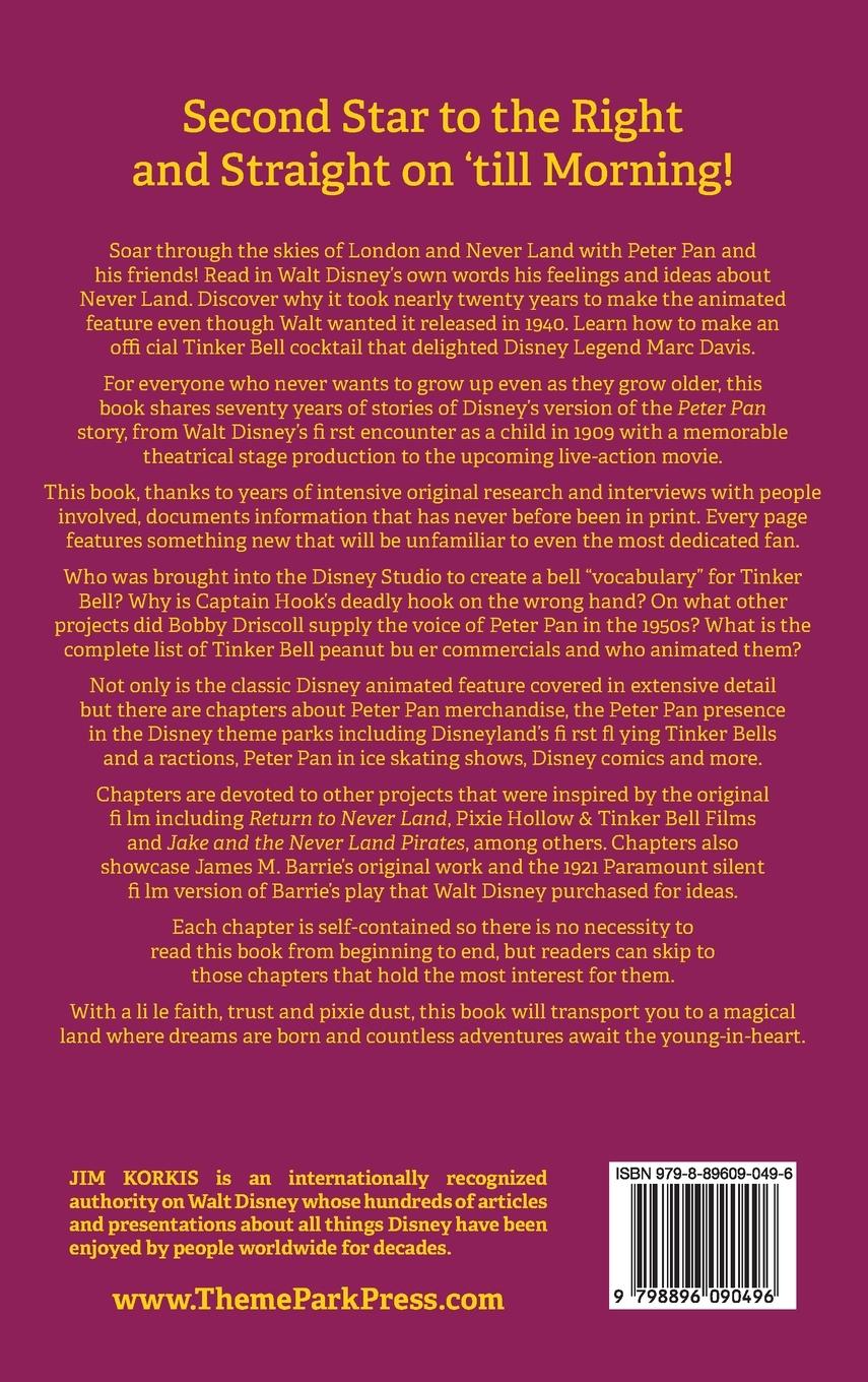 Rückseitencover Off to Never Land