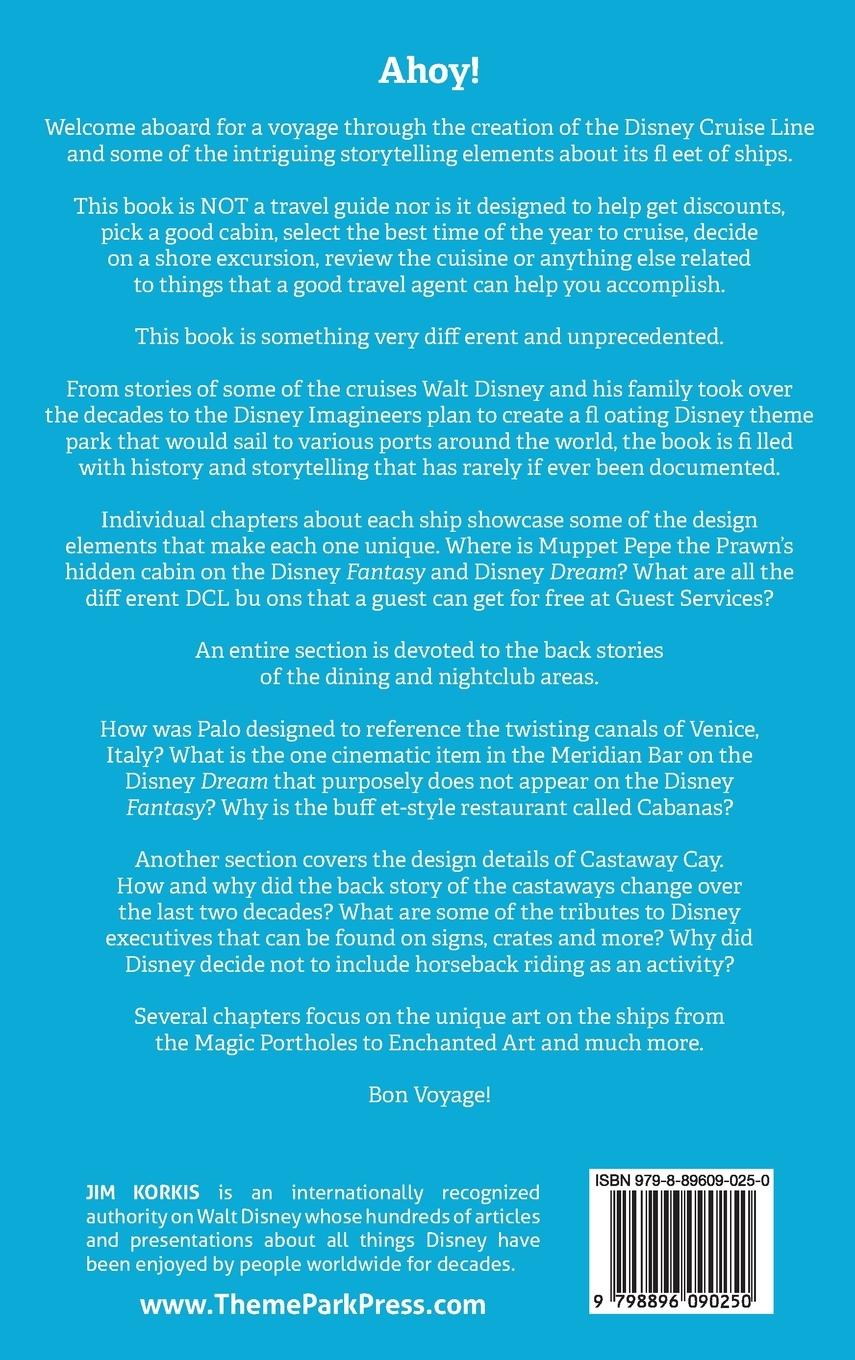 Rückseitencover Hidden Treasures of the Disney Cruise Line