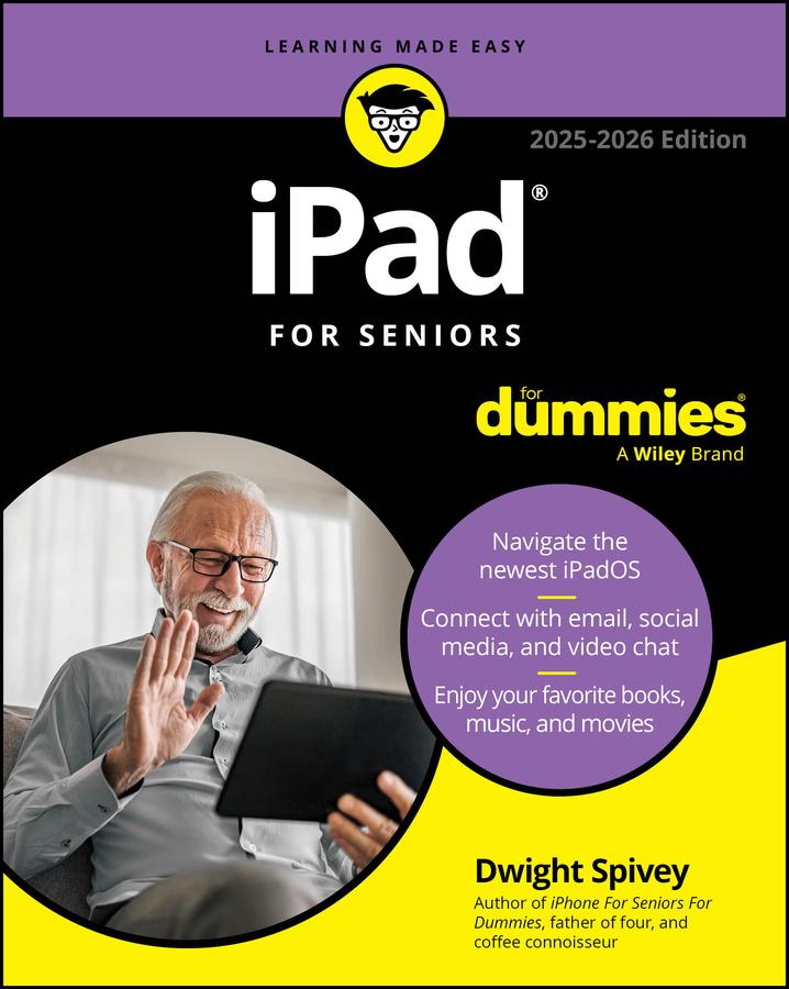 Vorderes Coverbild iPad for Seniors for Dummies, 2025 - 2026 Edition