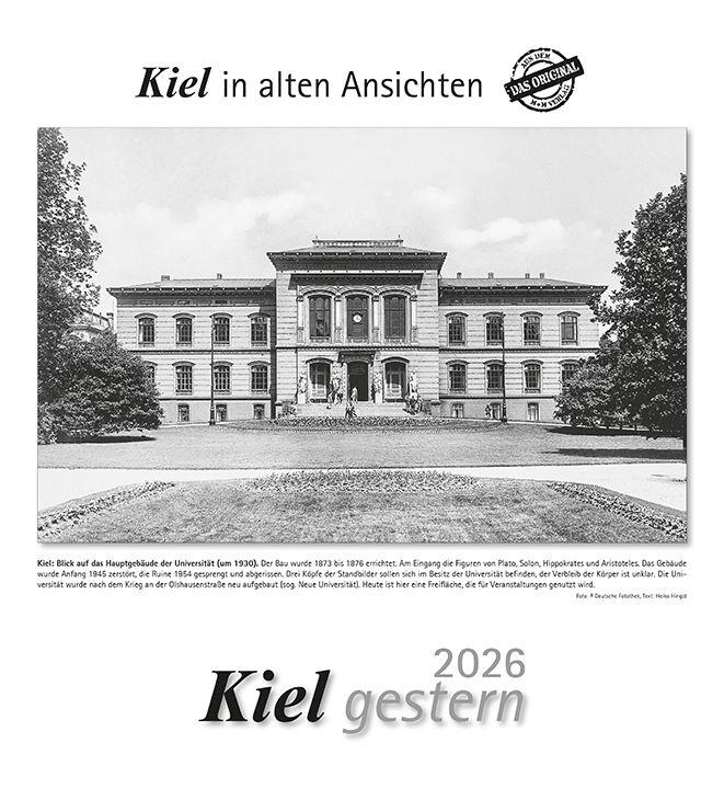 Vorderes Coverbild Kiel gestern 2026