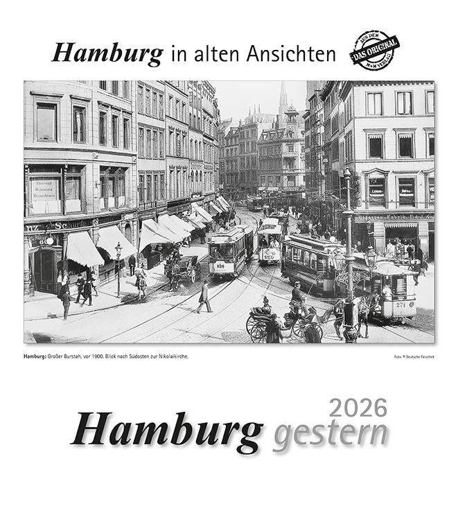 Vorderes Coverbild Hamburg gestern 2026