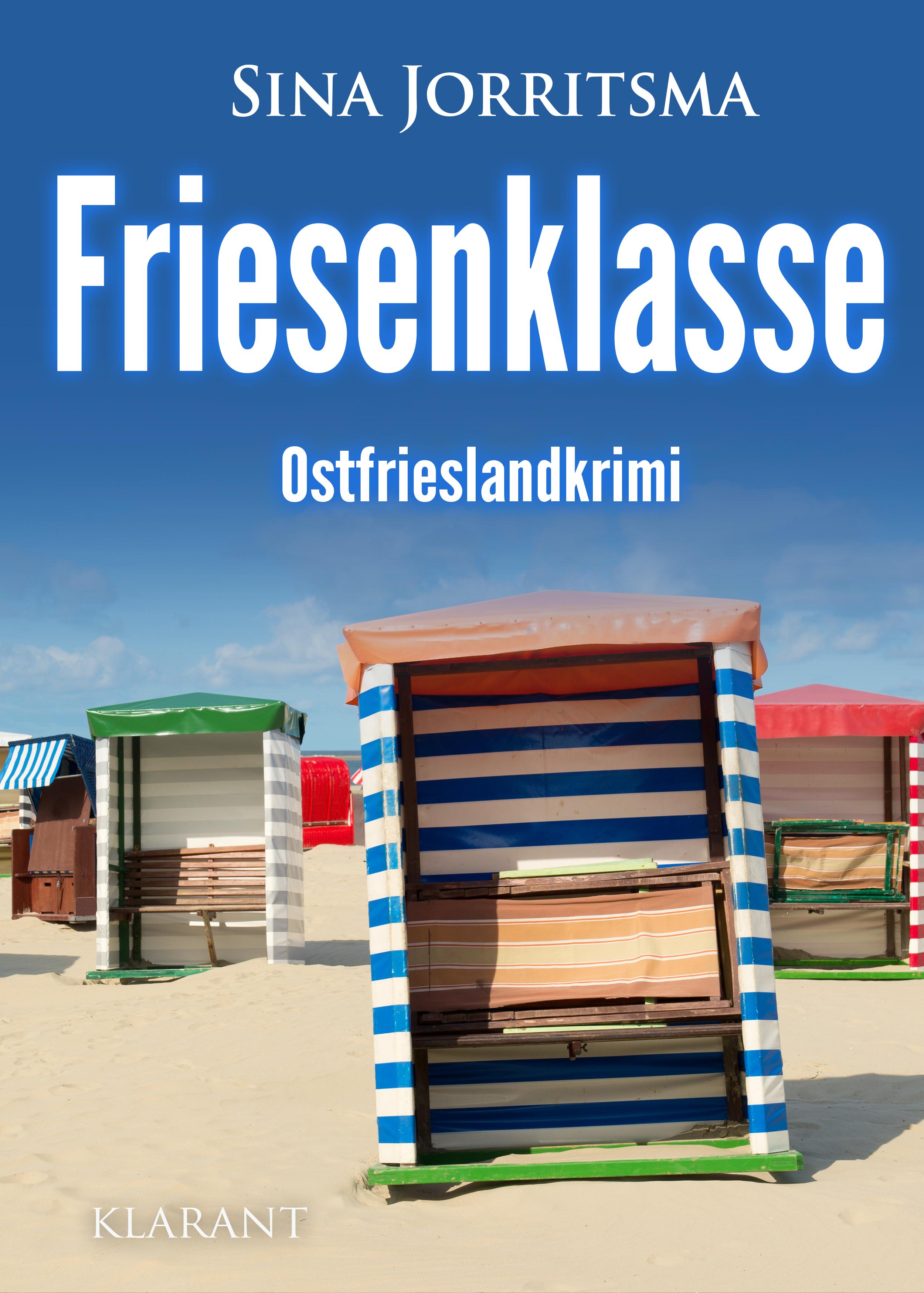 Vorderes Coverbild Friesenklasse. Ostfrieslandkrimi