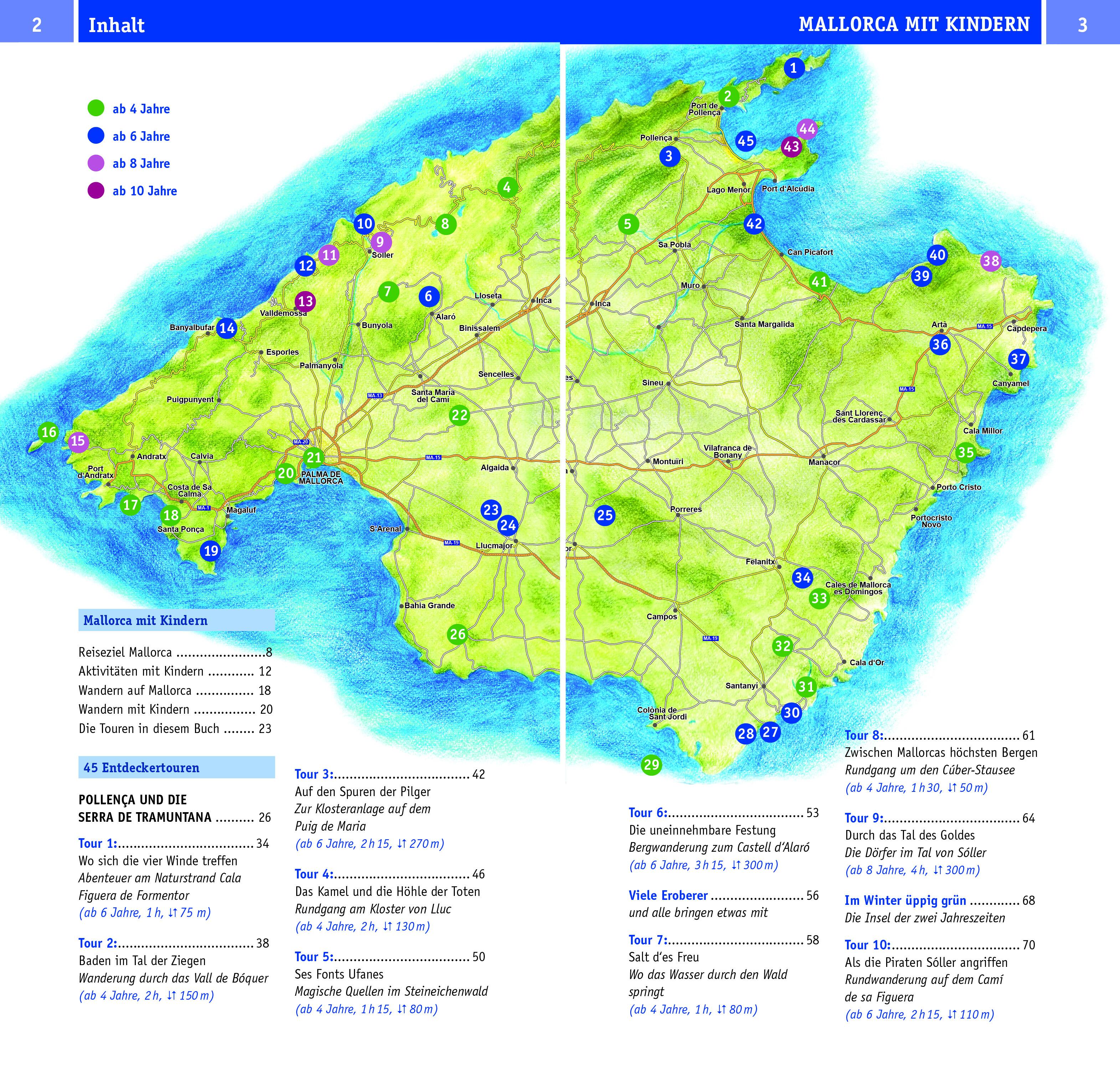 Beispielinhalt (Bild) Naturzeit mit Kindern: Mallorca