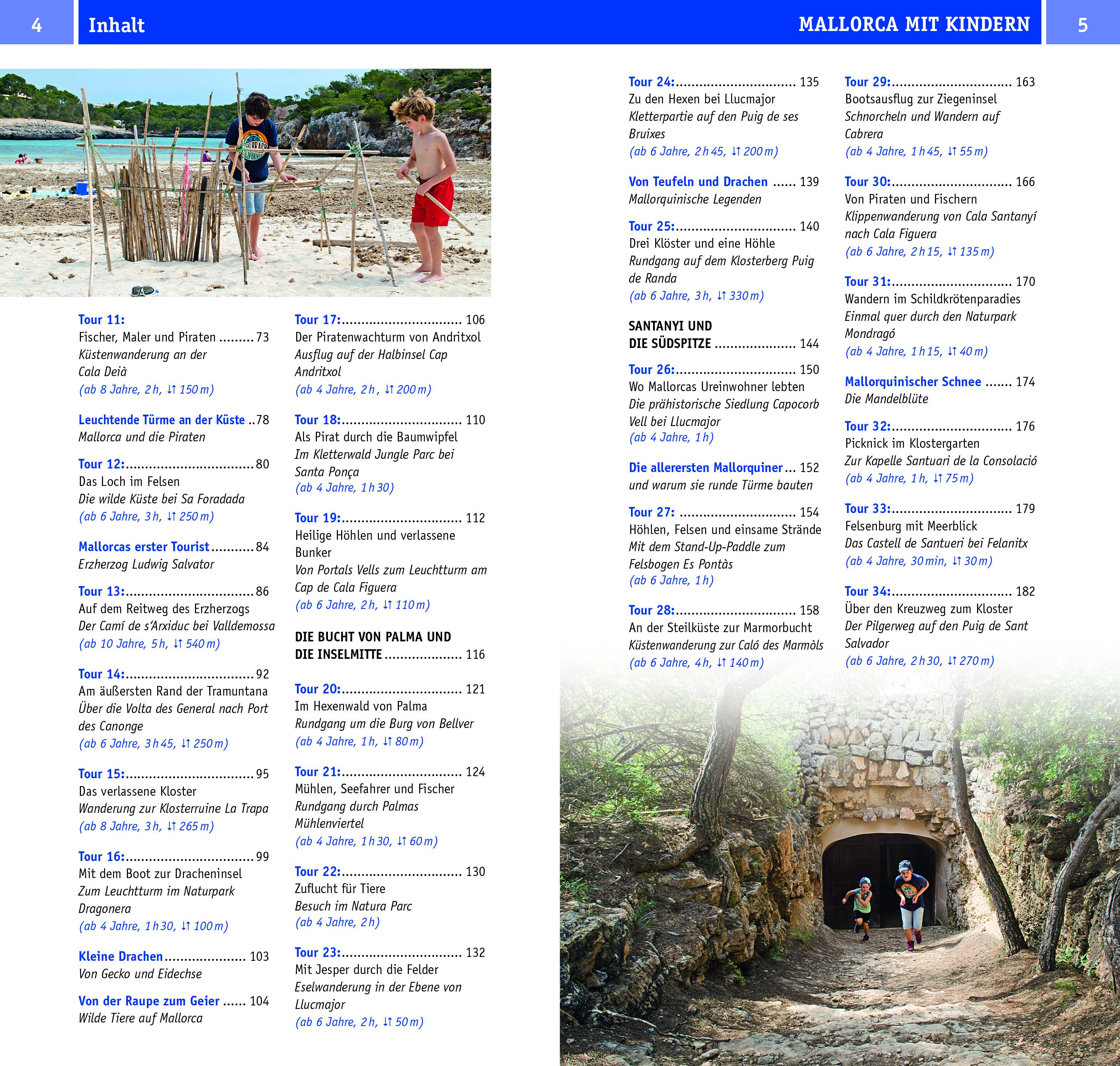 Beispielinhalt (Bild) Naturzeit mit Kindern: Mallorca