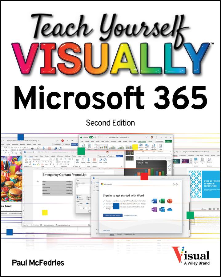 Vorderes Coverbild Teach Yourself Visually Microsoft 365