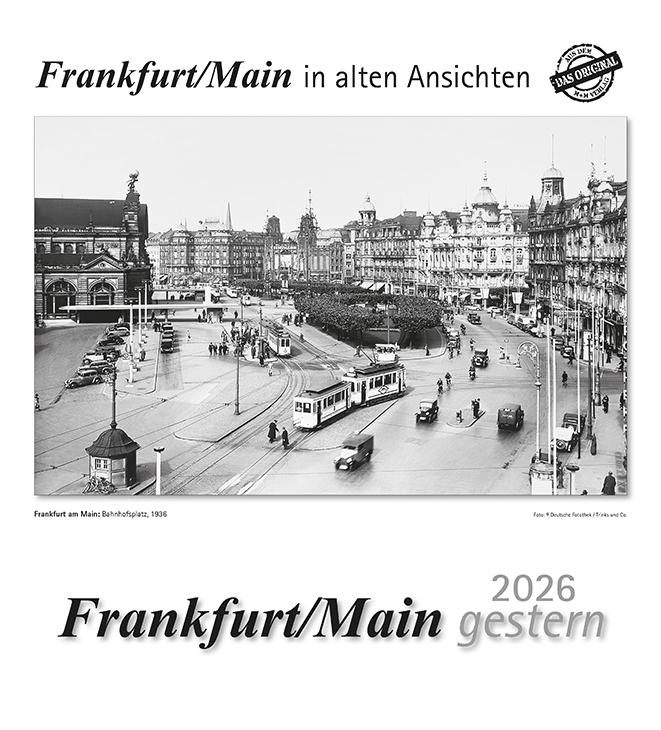 Vorderes Coverbild Frankfurt am Main gestern 2026