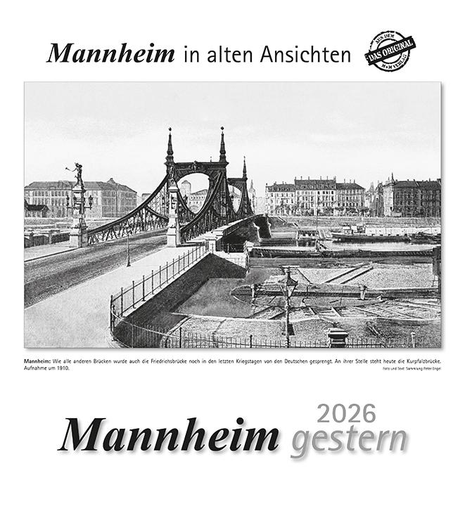 Vorderes Coverbild Mannheim gestern 2026