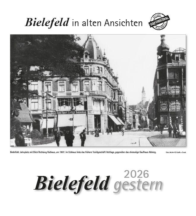 Vorderes Coverbild Bielefeld gestern 2026