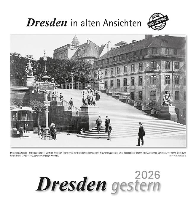 Vorderes Coverbild Dresden gestern 2026