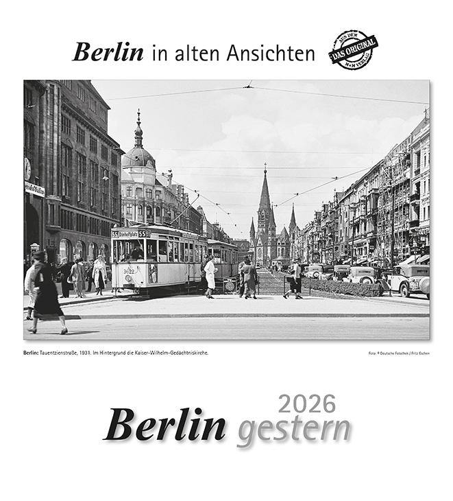 Vorderes Coverbild Berlin gestern 2026
