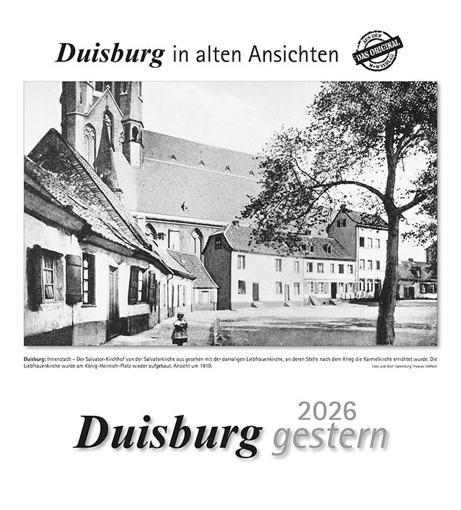 Vorderes Coverbild Duisburg gestern 2026