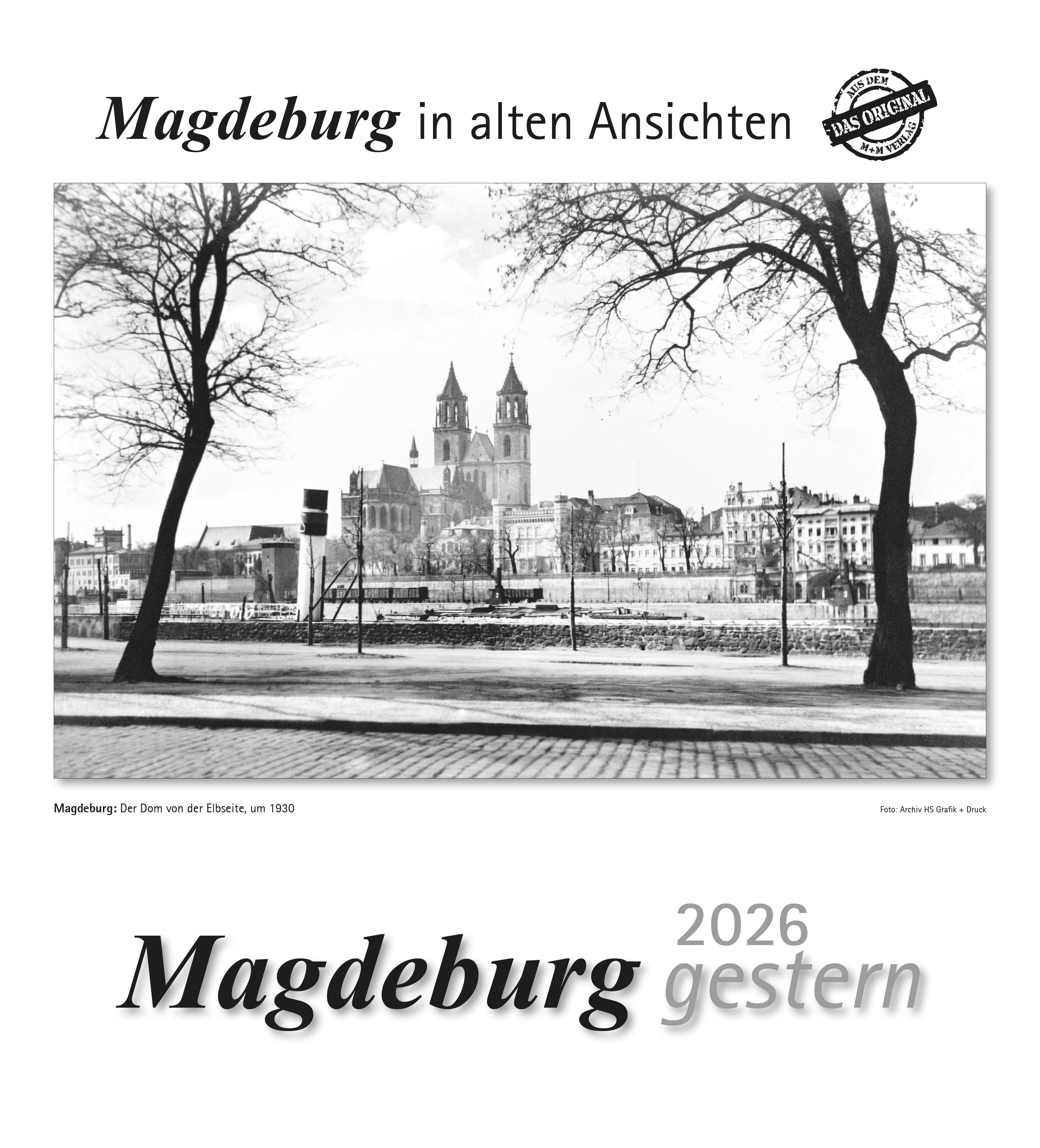 Vorderes Coverbild Magdeburg gestern 2026