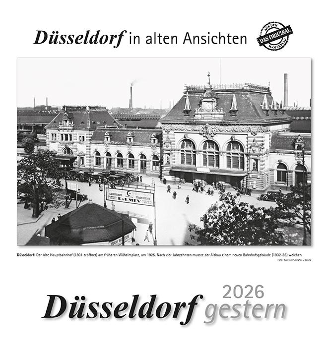 Vorderes Coverbild Düsseldorf gestern 2026