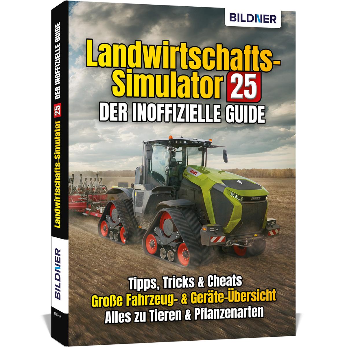 Vorderes Coverbild Landwirtschaftssimulator 25 - Der inoffizielle Guide
