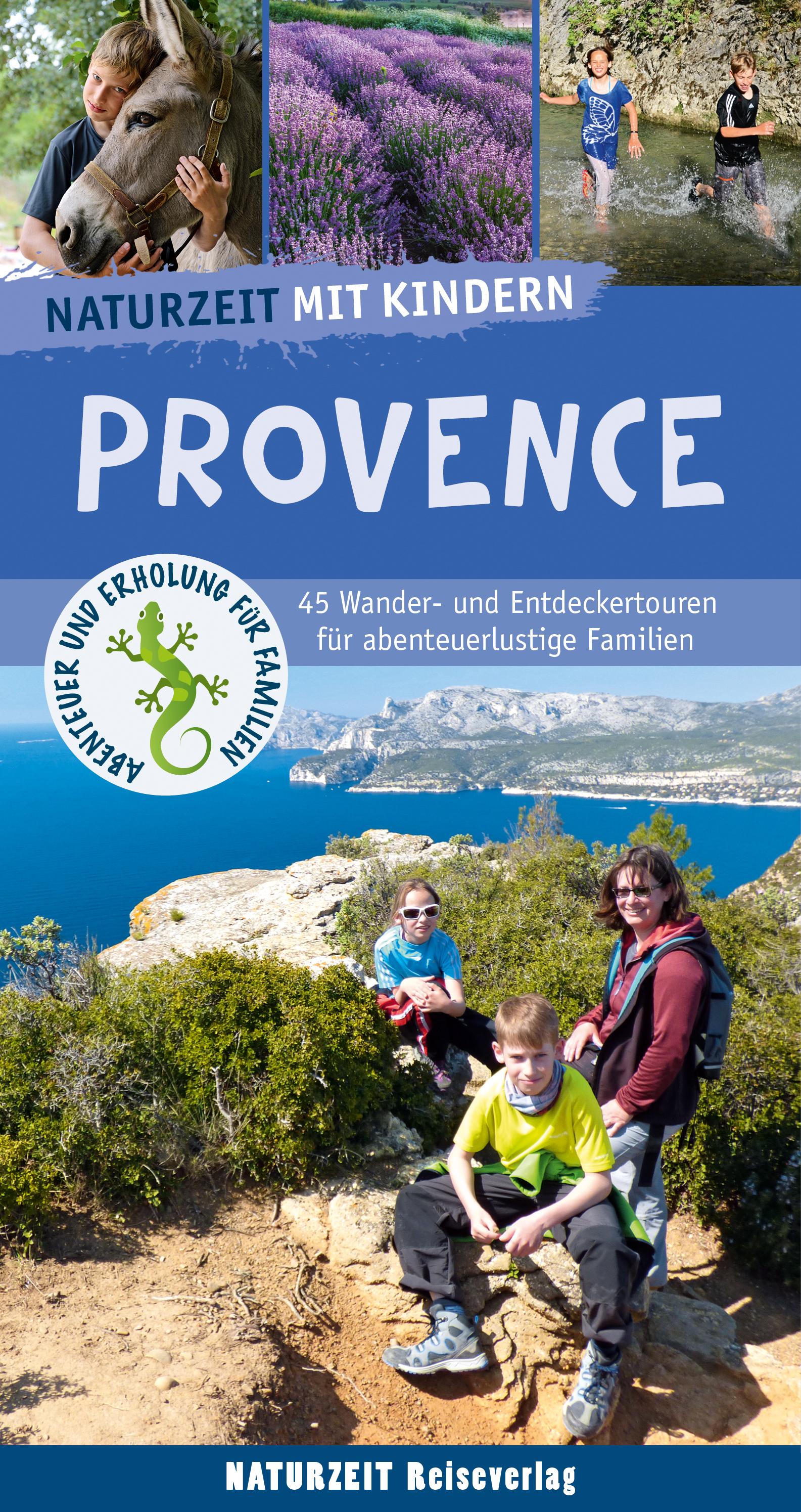 Vorderes Coverbild Naturzeit mit Kindern. Provence