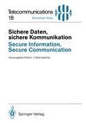 Vorderes Coverbild Sichere Daten, sichere Kommunikation / Secure Information, Secure Communication