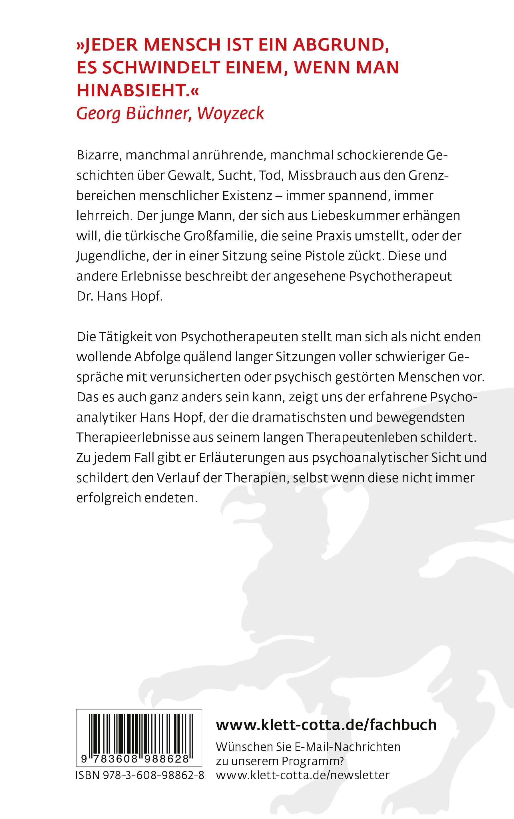 Rückseitencover Abgründe