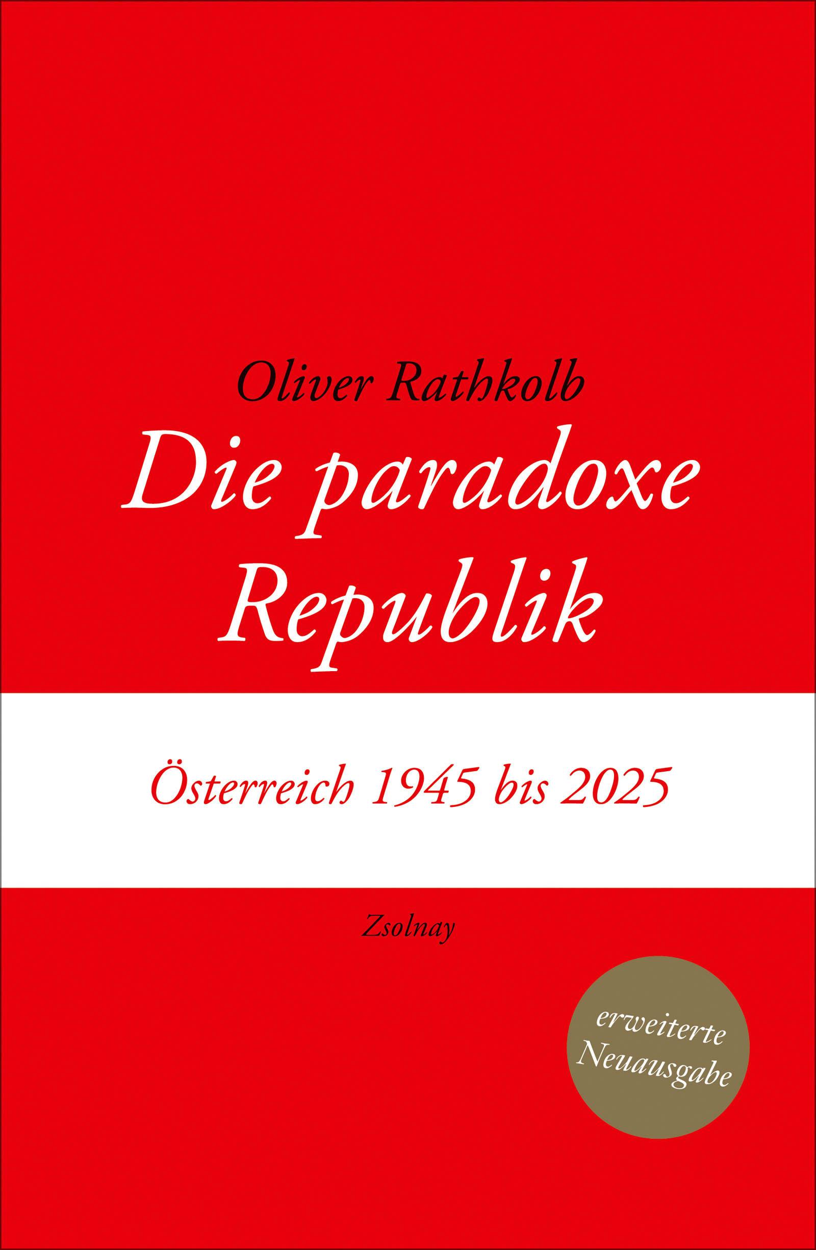 Vorderes Coverbild Die paradoxe Republik