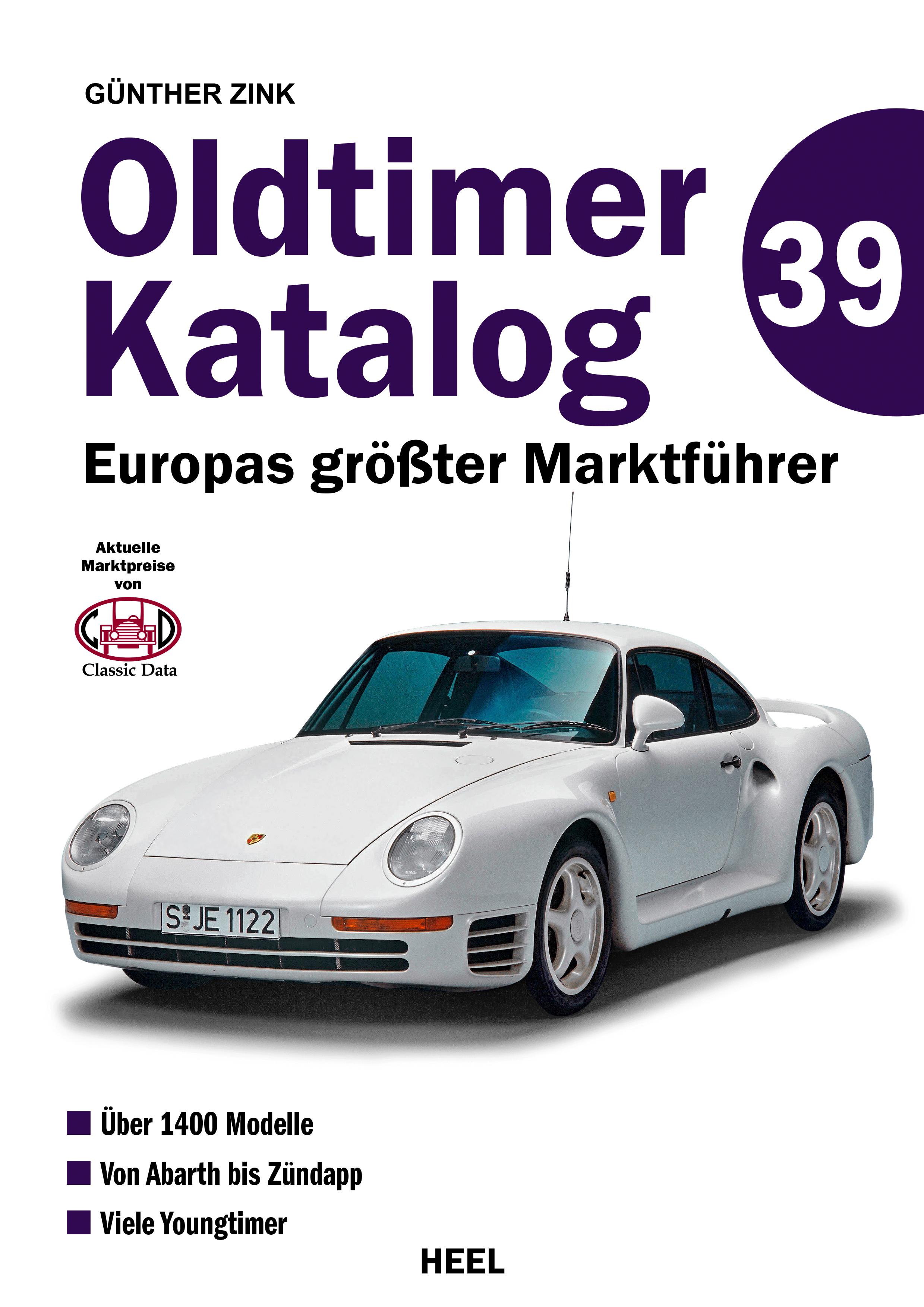 Vorderes Coverbild Oldtimer Katalog Nr. 39