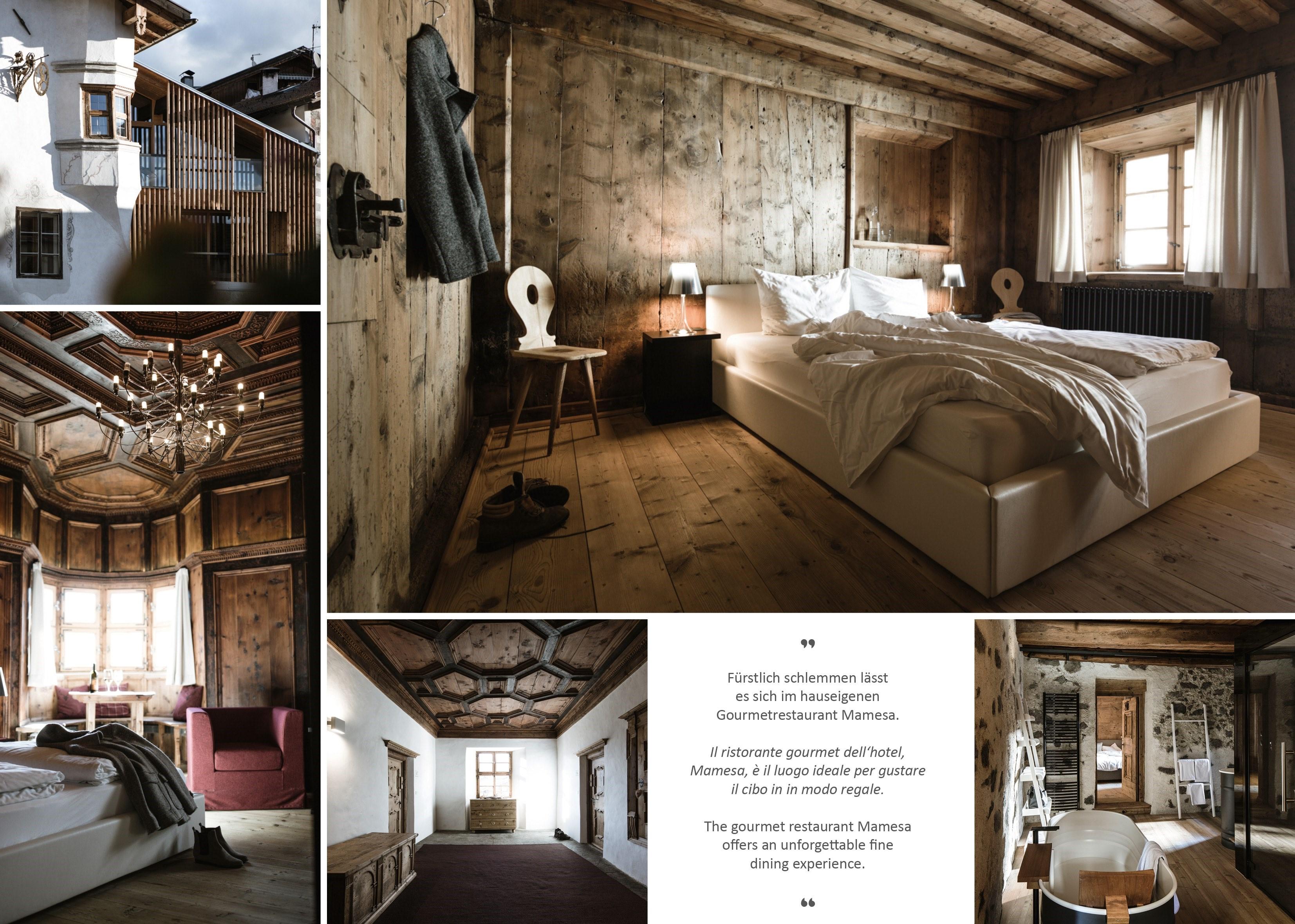 Beispielinhalt (Bild) chic&cosy - Boutiquehotels, Apartments and Bed&Breakfasts in Südtirol / Alto Adige / South Tyrol
