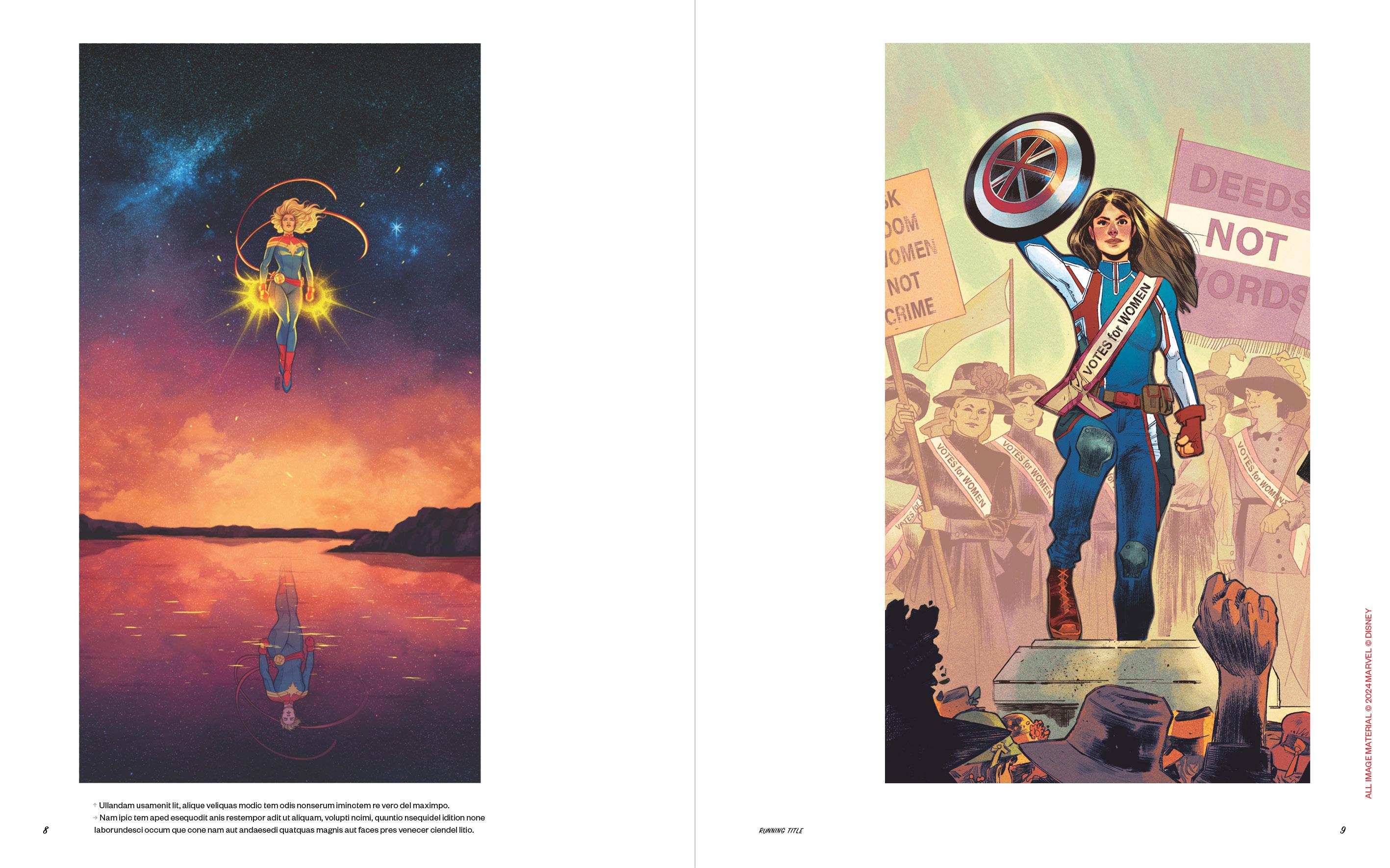 Beispielinhalt (Bild) Disney Hotel New York - The Art of Marvel