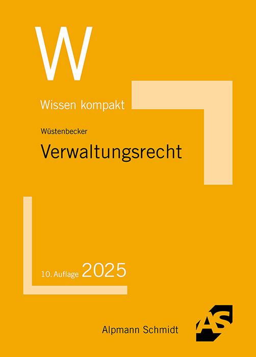 Vorderes Coverbild Verwaltungsrecht