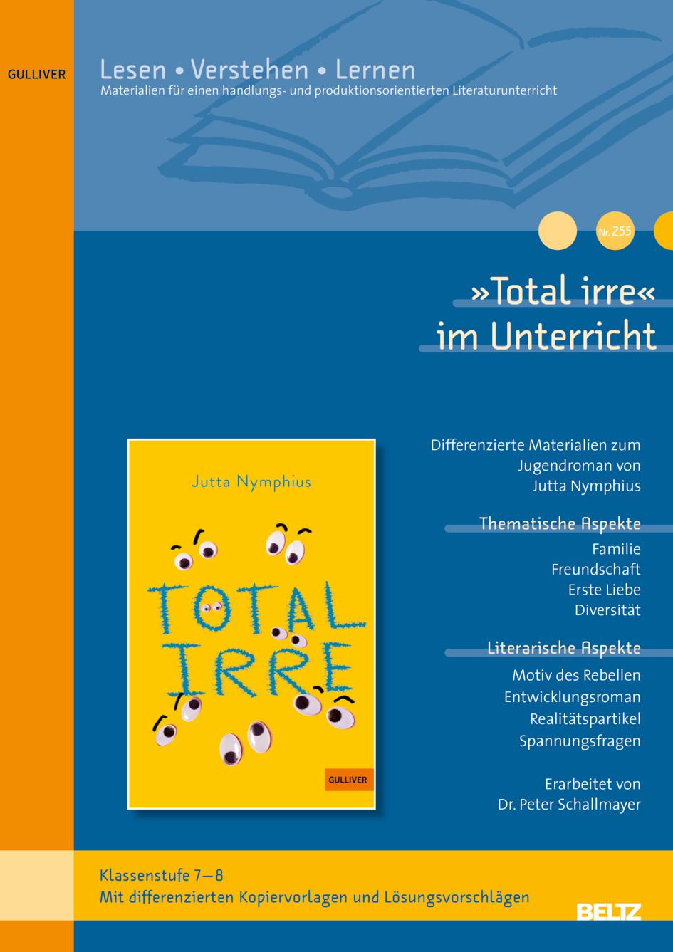 Vorderes Coverbild 'Total irre' im Unterricht
