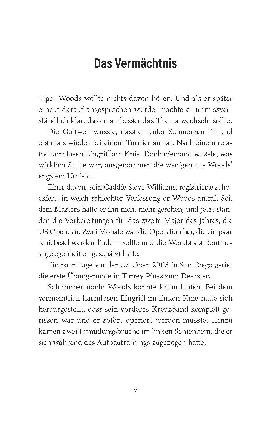 Beispielinhalt (Bild) Tiger Woods